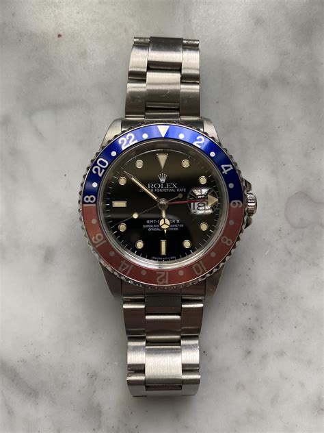 what rolex bracelet came on 16710|Rolex 16710 pepsi history.